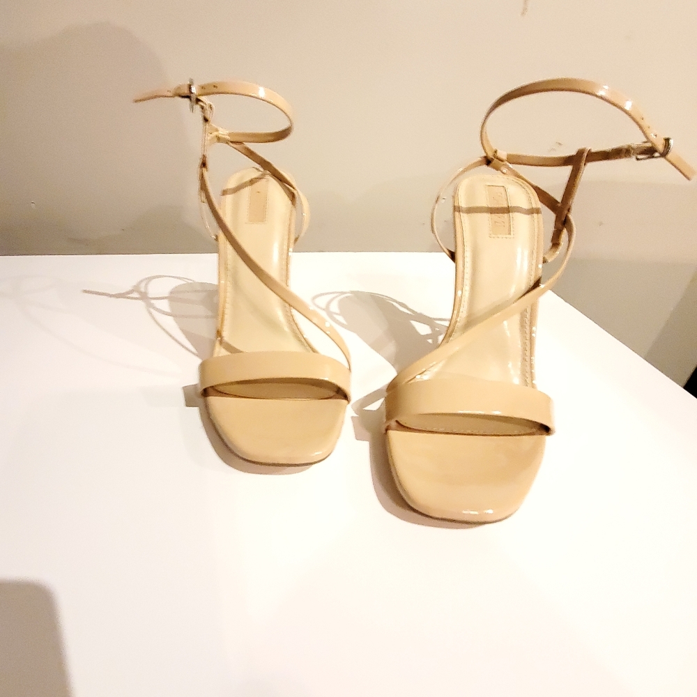 Forever 21 Nude Sandals Size 7 Worn Once for Photo Shoot